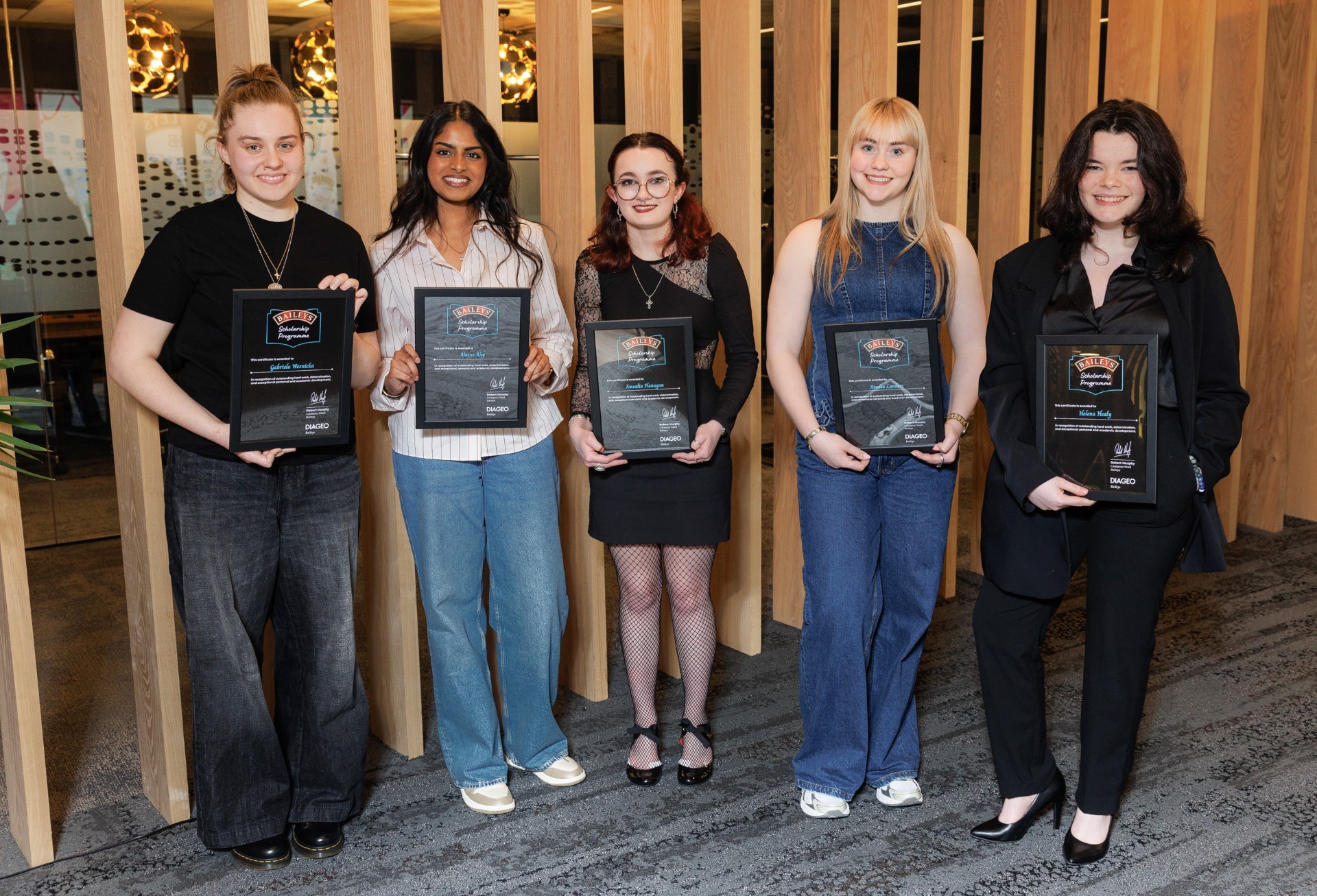 Seven local students honoured with Baileys Scholarship Awards for academic excellence