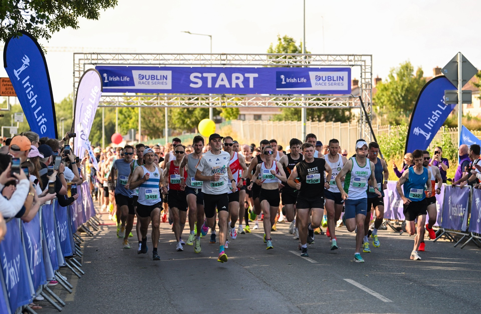 Dublin trio top Men's podium with strong performances at sold-out Fingal 10K