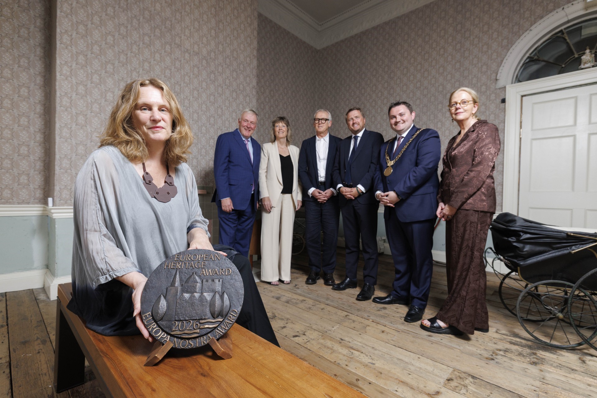 14 Henrietta Street receives European Heritage Award at Dublin ceremony